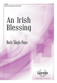 An Irish Blessing Unison/Two-Part choral sheet music cover Thumbnail